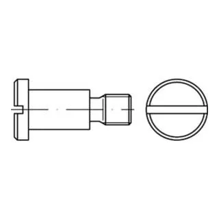 DIN 923 Flachkopfschraube M8x10 Stahl 4.8 - Maschinenschrauben, robust und ideal für präzise Montagen, 100 Stück im Set für vielseitige Anwendungen.