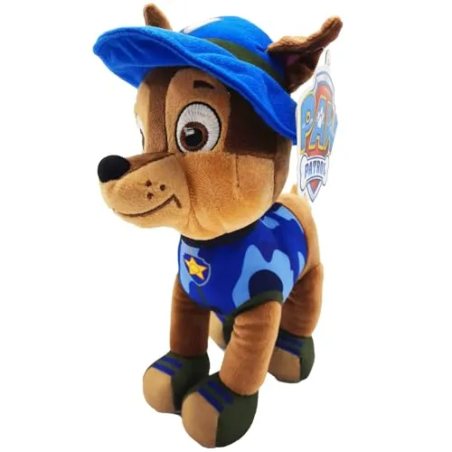 Play by Play Paw Patrol Plüschtier Jungle 28cm (Chase)