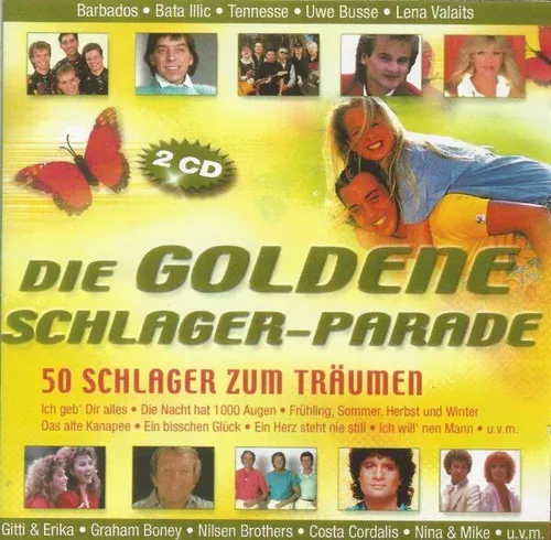 Die Goldene Schlager-Parade - 2 CD, Barbados, Bata Illic, Tennesse, Uwe Busse...
