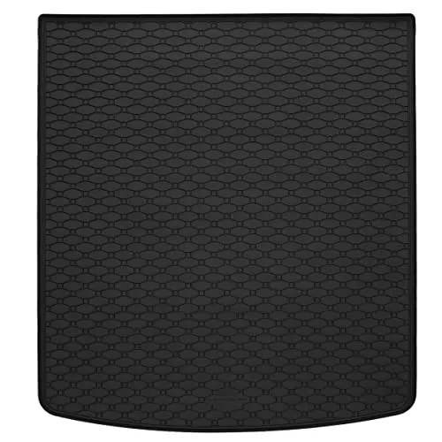 Gummi Kofferraummatte mit Rand passend für Audi A6 Limousine ab 2/2011-5/2018/A6 Avant ab 9/2011-8/2018 4G/C7 AZ31100164 Kofferraumwanne