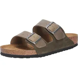 Birkenstock Herren Pantoletten Arizona BS 26723-41, 26723-42, 26723-43, 26723-44, 26723-45, 26723-46, 26723-47 BIR-1028151 thyme 41 - Grün - 41