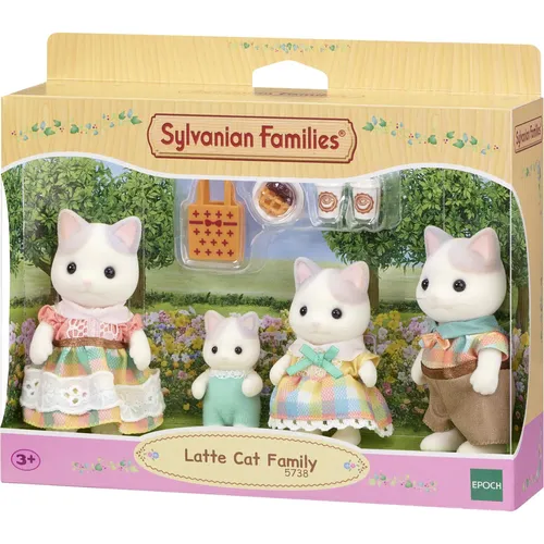 Sylvanian Families Milchkatzen Familie (5738) - Puppen & Spielzeugfiguren, liebevoll gestaltete Milchkatzen Familie für fantasievolles Spielen und Sammeln.