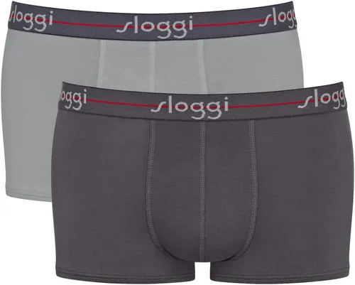 Sloggi 2P For Men Start Hip Baumwolle XX-Large Herren - Herrenunterhosen im modernen Hipster-Schnitt aus weicher Baumwolle mit Elasthan für optimalen Tragekomfort. Langlebig und perfekt für jeden Anlass - erleben Sie höchsten Komfort und Stil!