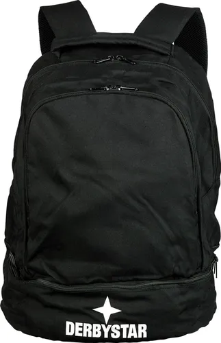 DERBYSTAR Rucksack Basic Kids v24, 20l, blau schwarz - Rucksäcke für Kinder, robuster und leichter Begleiter mit sportlichem Design, ideal für Schule und Freizeit, bietet optimalen Tragekomfort.