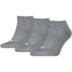 PUMA Sneakersocken (3-Paar) mit Frottee grau 43-46 in grau von PUMA