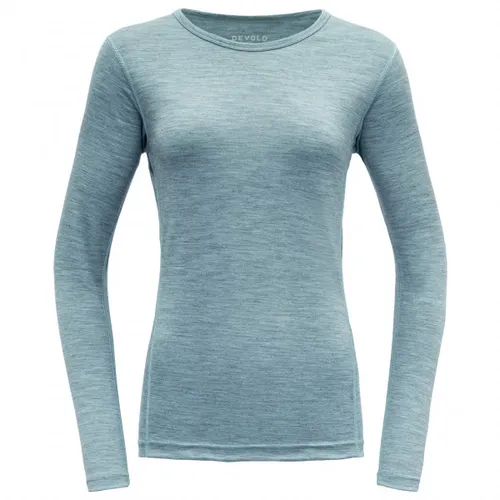 Devold Breeze Merino 150 Shirt WMN cameo melange XL - Funktionsunterwäsche aus 100% Merinowolle, bietet optimale Temperaturregulierung und ist antibakteriell. Ideal für Wanderungen, atmungsaktiv und pflegeleicht.