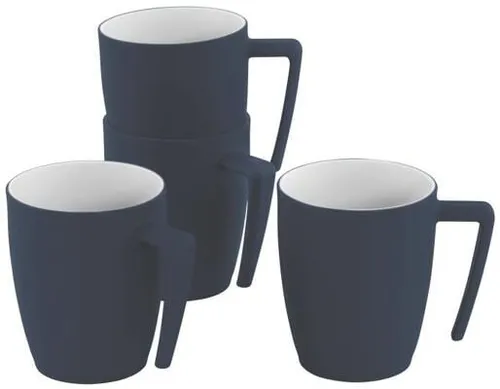 Outwell Gala Tassen-Set für 4 Personen, 430ml, dunkelblau in blau von Outwell