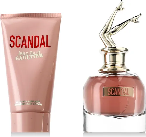 J.P. Gaultier Scandal Geschenkset 50ml EDP & 75ml Body Lotion - Damendüfte: Verführerisches Geschenkset mit 50ml Eau de Parfum und 75ml Body Lotion für ein luxuriöses Dufterlebnis.