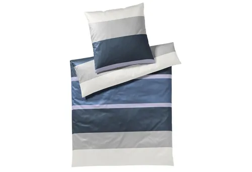 JOOP! Bettwäsche Mood 4095 22 Aqua, Mako-Satin, 2-teilig in blau von JOOP!