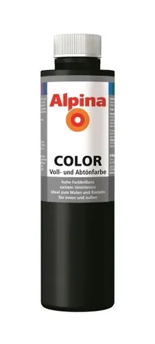 Alpina Color Abtönfarbe night black 750 ml Abtönfarbe