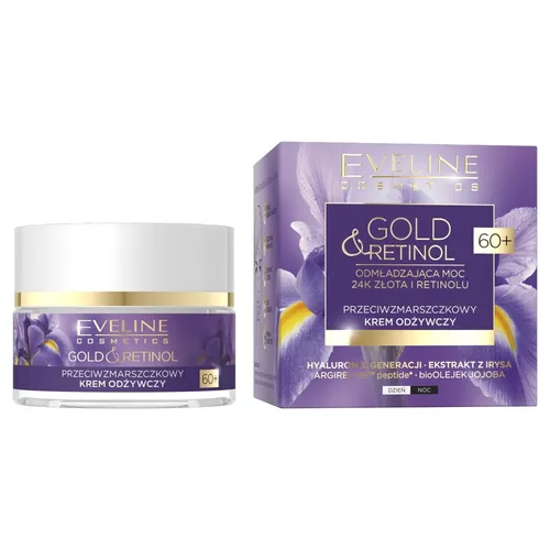 Gold&Retinol przeciwzmarszczkowy krem odżywczy 60+ 50ml Evelin 5901761995480