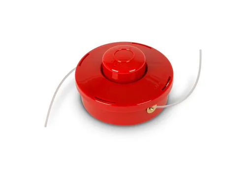 EBERTH Akku-Motorsense Fadenkopf für Rasentrimmer, Gewinde M10 x 1,25 Links, Drahtstärke 3mm, Drahtlänge 2,3m, Tippautomatik