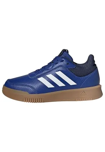 adidas Unisex Kinder Tensaur Sport Training Lace Shoes - Sneaker mit regulärer Passform und strapazierfähigem Synthetikleder, ideal für aktive Kinder und vielseitige Trainingseinheiten.