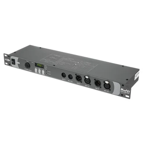 Showtec ME-72SE Multi Exchanger 72 Channel Demultiplexer - Verstärker, ermöglicht eine flexible Signalverteilung für professionelle Audioanwendungen.