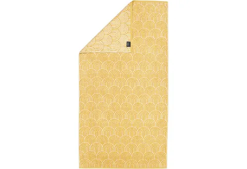 Cawö Handtücher Maison Bögen 6268, 100% Baumwolle (1-St) in gelb von Cawö