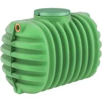Regenwasser-Erdtank GARANTIA Cristall PROline 2650 L - Wasserspeicher & Regentonnen, großer 2650 L Tank für effiziente Regenwassernutzung und nachhaltige Gartenbewässerung.