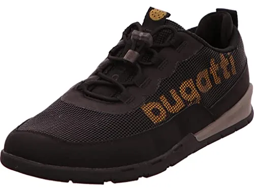 bugatti Herren Sneaker, Schwarz, 41 EU