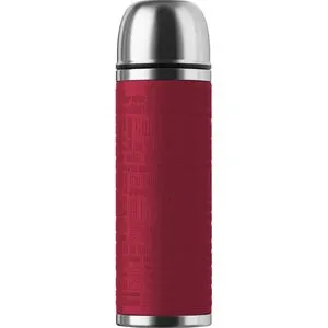 Senator Vacuum Flask 1L - Isolierflasche in Rot, 1 Liter Fassungsvermögen für heiße und kalte Getränke