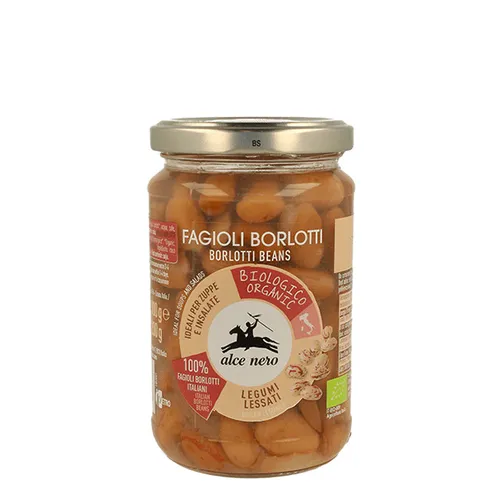 Alce Nero Bio gekochte Borlottibohnen 300g von ALCE NERO SpA