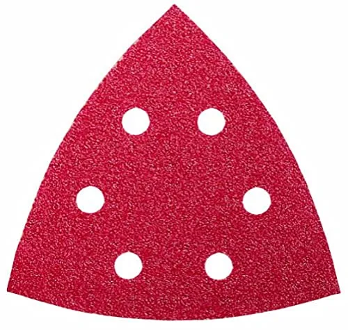 Bosch Accessories Schleifblatt (für Deltaschleifer verschiedene Materialien, 5 Stück, 93 mm, Körnung 40)