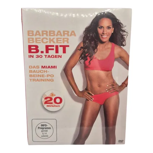 Barbara Becker - B. fit in 30 Tagen 3 x 20 Minuten - Fitness-DVD für ein effektives Bauch-Beine-Po-Training in nur 30 Tagen, ideal für alle, die schnell fit werden wollen. Perfekt für Zuhause!