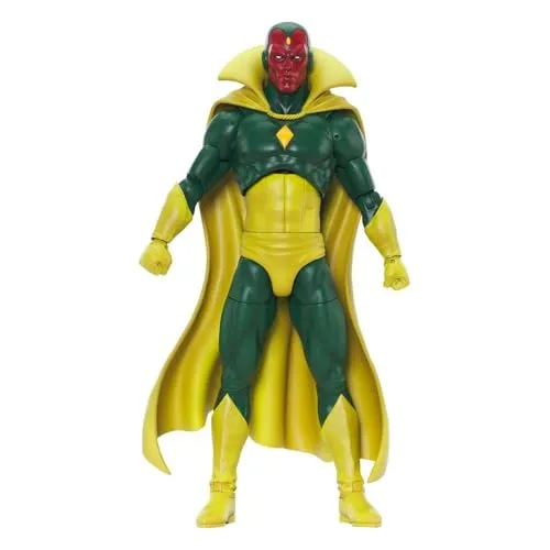 DIAMOND SELECT TOYS Marvel Select Vision Action Figure - Action- & Spielfiguren, detailgetreue 7 Zoll Figur des Marvel-Charakters Vision, perfekt für Sammler und Fans.