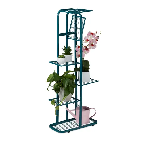 Blumentreppe Blumenregal Pflanzenetagere Blumenständer Kräuterregal 6 Ablagen