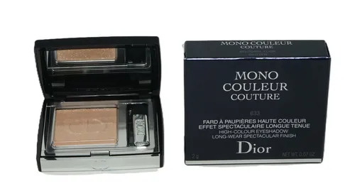 DIOR DIORshow Mono Couleur Couture Lidschatten 633 Coral Look - Beauty Lidschatten mit intensiver Farbwirkung, langanhaltend und angereichert mit Aloe Vera für eine cremige Textur. Ideal für spektakuläre Looks in verschiedenen Finishes.