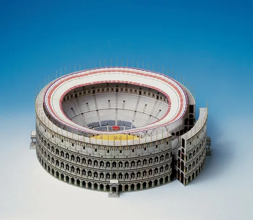 Aue Verlag Modellbausatz Kolosseum Rom