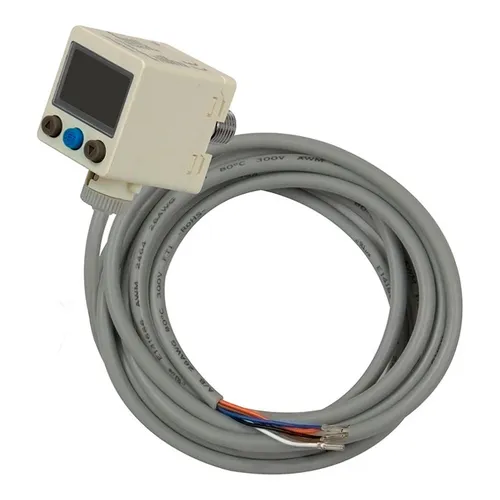 Riegler Elektr. Druckschalter Digital G 1/8, 0-10 bar - Werkstatt-messschieber mit digitaler Anzeige, ideal für präzise Drucküberwachung in Pneumatik und Maschinenbau, vielseitige Anwendungsmöglichkeiten und einstellbare Hysterese.