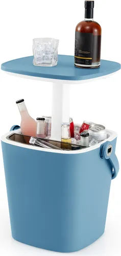 GOPLUS Cool Bar, 4 in 1 Cocktailtisch