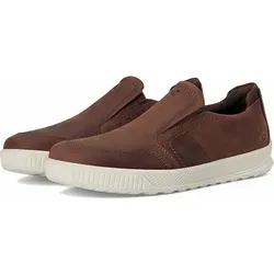 ECCO Herren Sneaker Low Byway Dunkelbraun 43 - Herren-Sneaker in Dunkelbraun, aus hochwertigem Leder für optimalen Komfort und Langlebigkeit, ideal für Freizeit und Alltag.