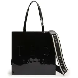 Ted Baker Damen Iconica Tragetasche aus Polyurethan - Schwarz - Stylische Tragetasche für Damen aus hochwertigem Polyurethan. Ideal für den Alltag, bietet viel Platz und setzt modische Akzente.