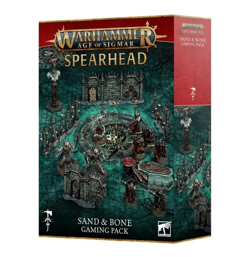 Games Workshop Spielfigur Warhammer Age Of Sigmar - Spearhead Sand & Bone Gaming Pack - Erleben Sie die spannende Welt von Warhammer Age of Sigmar mit diesem detailreichen Gaming Pack. Ideal für leidenschaftliche Strategen und Sammler.