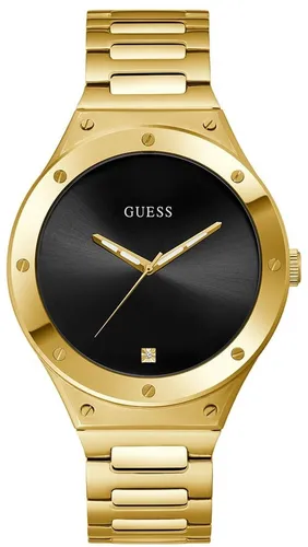 Guess Herrenuhr GW0427G2 Schwarz in gold von GUESS