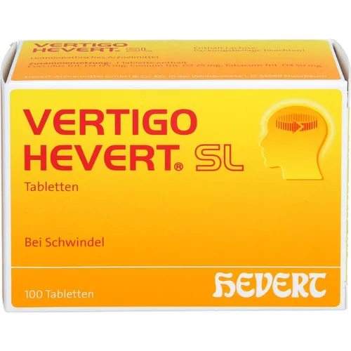 Vertigo Hevert SL Tabletten