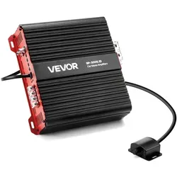 VEVOR Monoblock Autoverstärker 3000W RMS mit Fernbedienung