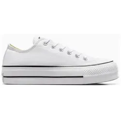 Converse Damen Chuck Taylor All Star Lift Sneaker - 102 Optical White, 42 EU - Damen-Sneaker mit typischer Gummizehenkappe und strapazierfähiger Gummilaufsohle für ein angenehmes Tragegefühl und elegante Optik.