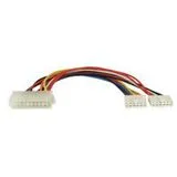 InLine Stromadapter intern, 20pol ATX-NT zu P8/P9 AT-Mainboard, 0,2m