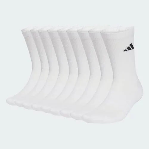 ADIDAS Herren Socken ESSENTIALS CUSHIONED CREW SOCK 10PP - Die Essentials Cushioned Crew Socken 10PP bieten dir den perfekten Mix aus Komfort und Stil. Ideal für den Alltag, überzeugen sie mit Dämpfung und passgenauem Sitz. Für lässige Looks oder aktive Tage – ein Must-Have!