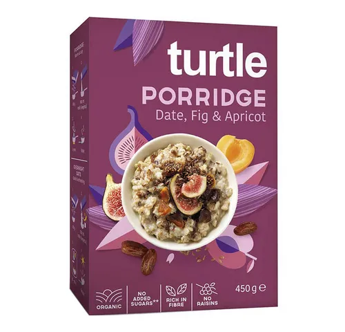 TURTLE Cerealien Porridge - Dattel Feige Aprikose 450g