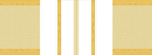 Geschirrtuch SANSIBAR Jacquard BL 50x70 cm gelb in gelb von Sansibar