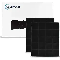 AllSpares Aktivkohlefilter für Dunstabzugshauben (x2) von AllSpares
