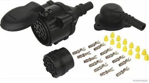 Herth+buss Elparts Steckdose 51305037 - Zubehör für Autoanhänger, hochwertige Steckdose für zuverlässige Stromversorgung und einfache Installation.