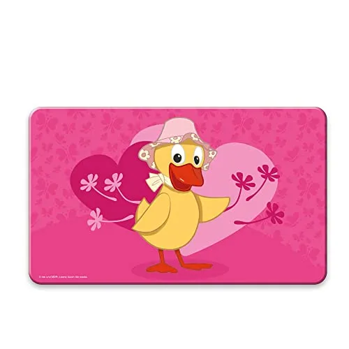 Trötsch Unser kleines Sandmännchen Schnatterinchen Melaminbrettchen: Frühstücksbrett Brett Kinderbrettchen, White