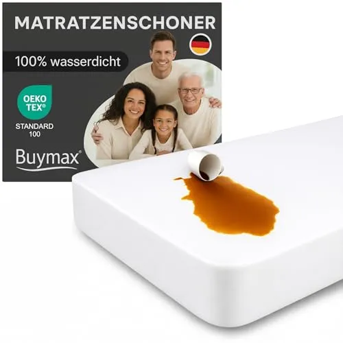 Matratzenschutzbezug Buymax, Wasserdicht und Allergikergeeignet