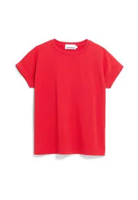 ARMEDANGELS Damen T-Shirt IDAARA Loose Fit in Mars Red von ARMEDANGELS