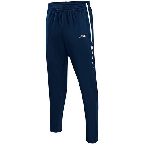 JAKO Unisex Trainingshose Active Hose, Marine/Weiß, XL EU von JAKO