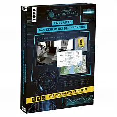 Cyber Crime Files - Fallakte: Das Geheimnis der Hackerin - Krimispiel für 1-4 Spieler, analysiere Beweise und löse den Skandal ohne Zeitdruck – perfekt für spannende Spielabende!