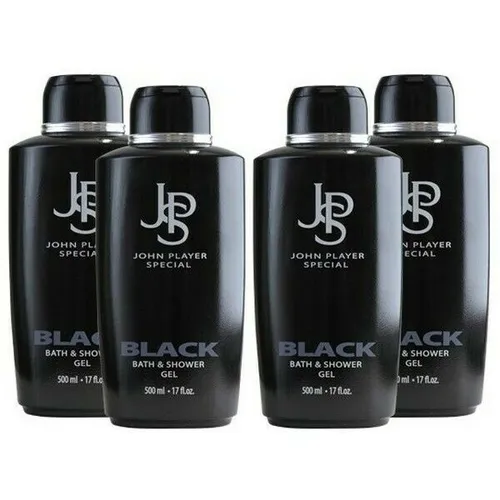John Player Special Black Duschgel 4x500 ml
